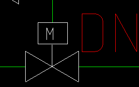 阀门上显示字母M的解析，这是什么阀门？